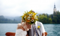Свадьба на озере Блед